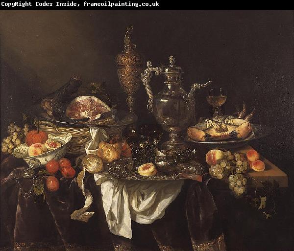 Abraham van Beijeren Banquet still life